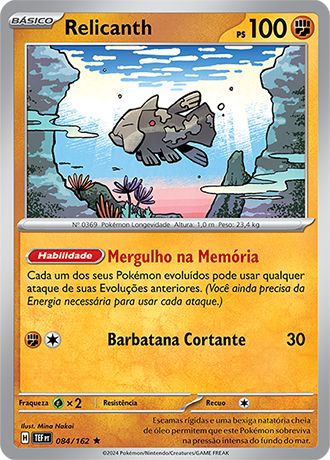 Carta Relicanth (84 / 162)