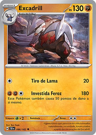 Carta Excadrill (86 / 162)