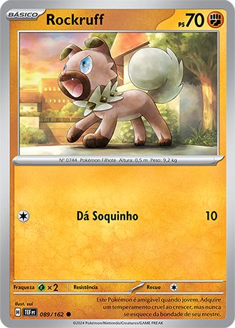 Carta Rockruff (89 / 162)