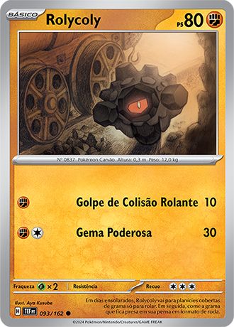 Carta Rolycoly (93 / 162)