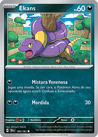 Carta Ekans (100 / 162)