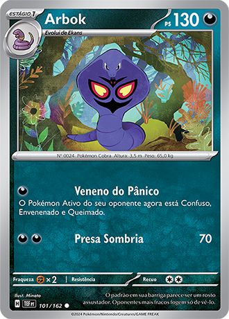 Carta Arbok (101 / 162)