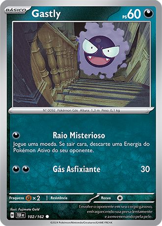 Carta Gastly (102 / 162)