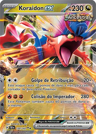 Carta Koraidon ex (120 / 162)