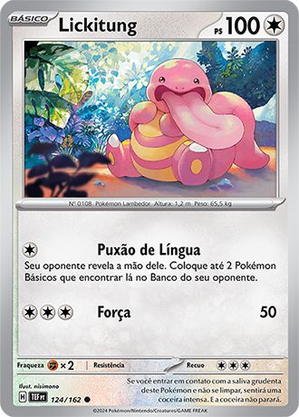 Carta Lickitung (124 / 162)