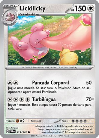 Carta Lickilicky (125 / 162)