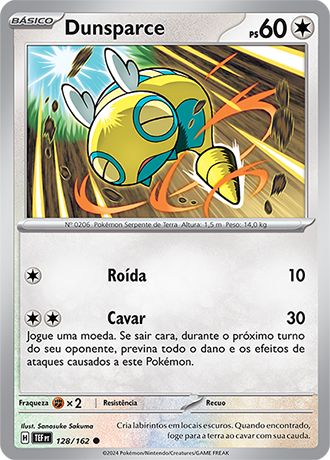 Carta Dunsparce (128 / 162)