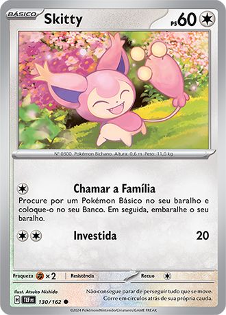 Carta Skitty (130 / 162)