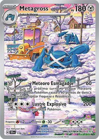 Carta Metagross (178 / 162)