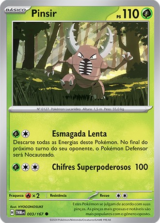 Carta Pinsir (3 / 167)