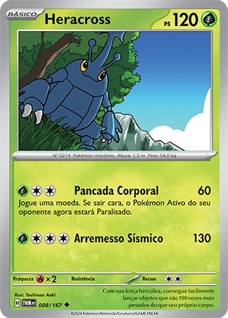 Carta Heracross (8 / 167)