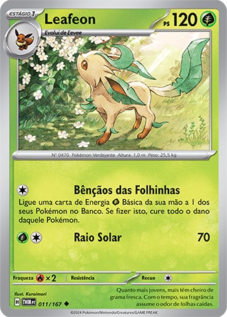 Carta Leafeon (11 / 167)