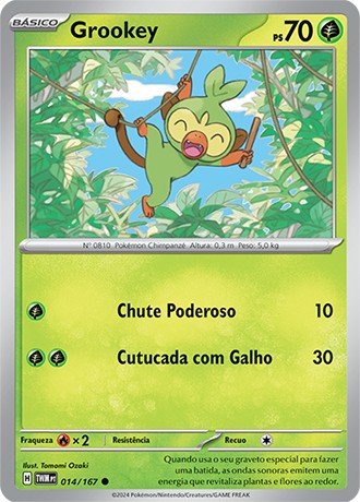 Carta Grookey (14 / 167)