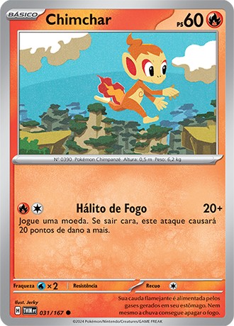 Carta Chimchar (31 / 167)