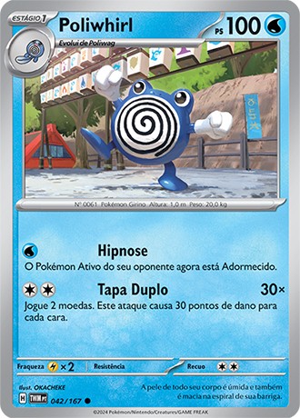 Carta Poliwhirl (42 / 167)