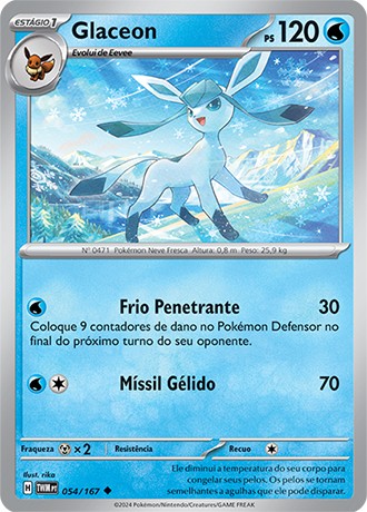 Carta Glaceon (54 / 167)