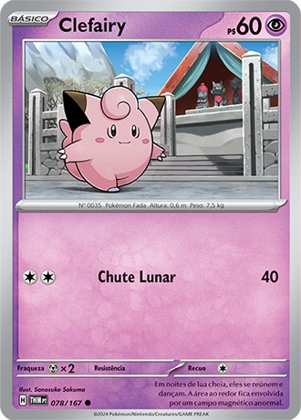 Carta Clefairy (78 / 167)