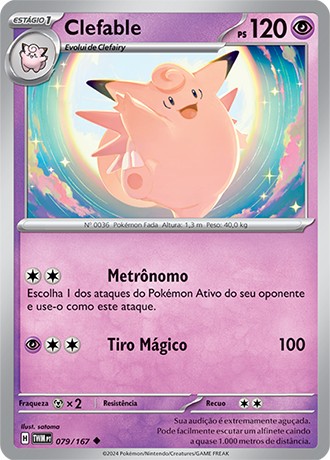 Carta Clefable (79 / 167)