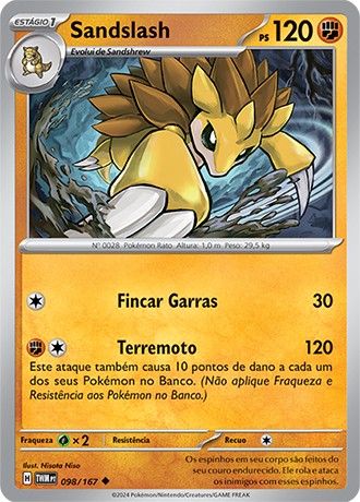 Carta Sandslash (98 / 167)