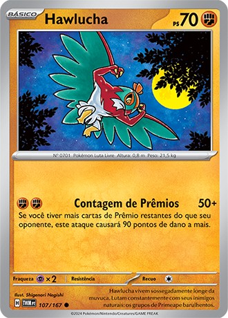 Carta Hawlucha (107 / 167)