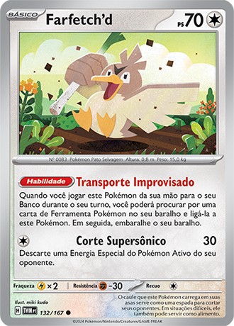 Carta Farfetch'd (132 / 167)