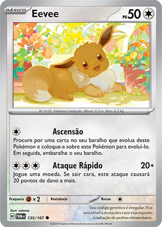 Carta Eevee (135 / 167)