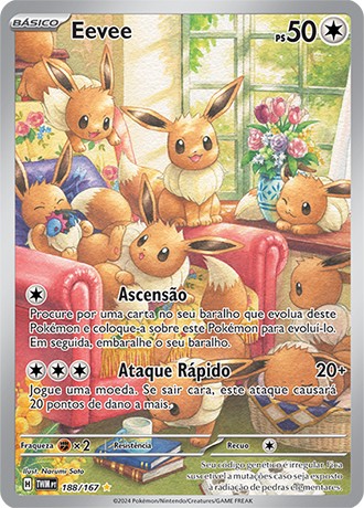 Carta Eevee (188 / 167)