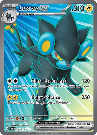 Carta Luxray ex (195 / 167)