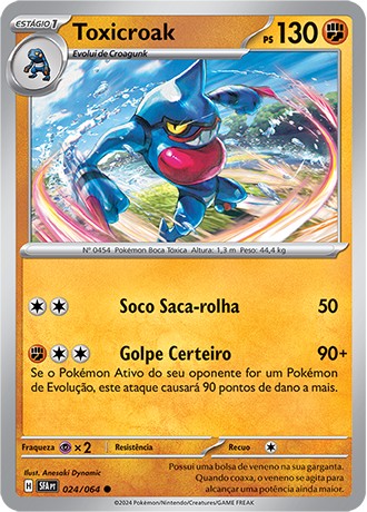 Carta Toxicroak (24 / 64)