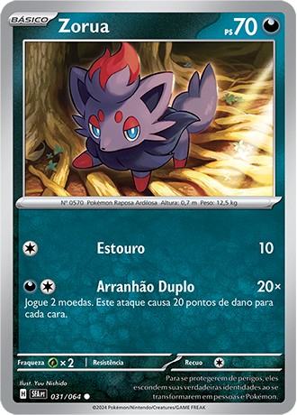 Carta Zorua (31 / 64)