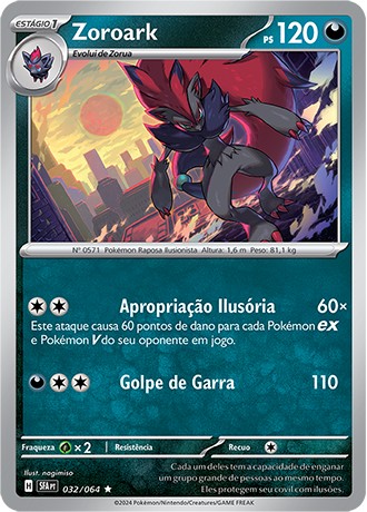 Carta Zoroark (32 / 64)