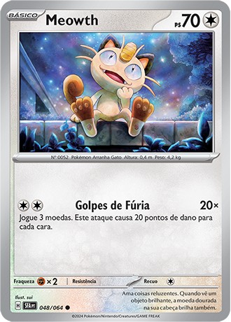 Carta Meowth (48 / 64)