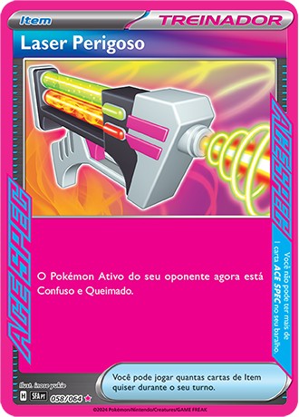 Carta Laser Perigoso (58 / 64)