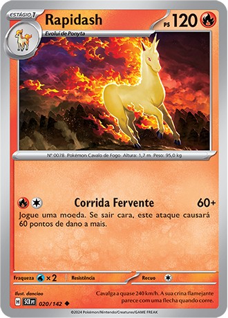 Carta Rapidash (20 / 142)