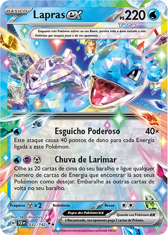 Carta Lapras ex (32 / 142)