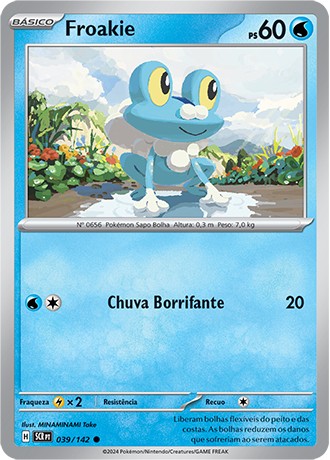 Carta Froakie (39 / 142)