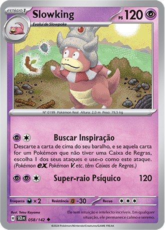 Carta Slowking (58 / 142)