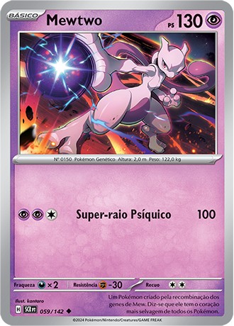 Carta Mewtwo (59 / 142)