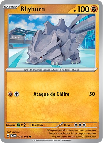 Carta Rhyhorn (74 / 142)