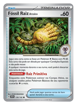 Carta Fóssil Raiz Arcaico (130 / 142)