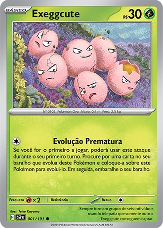 Carta Exeggcute (1 / 191)