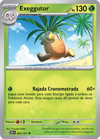 Carta Exeggutor (3 / 191)