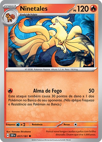 Carta Ninetales (17 / 191)