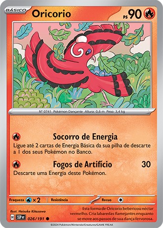 Carta Oricorio (26 / 191)