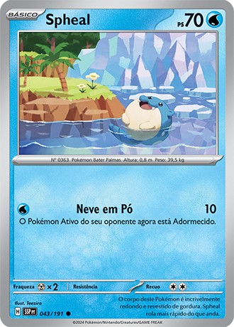 Carta Spheal (43 / 191)