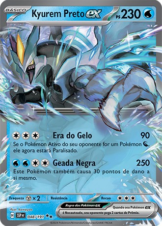 Carta Kyurem Preto ex (48 / 191)