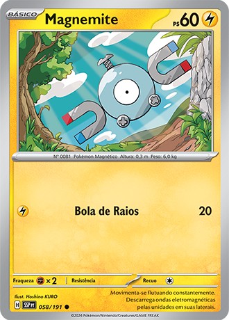 Carta Magnemite (58 / 191)