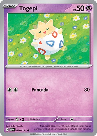 Carta Togepi (70 / 191)