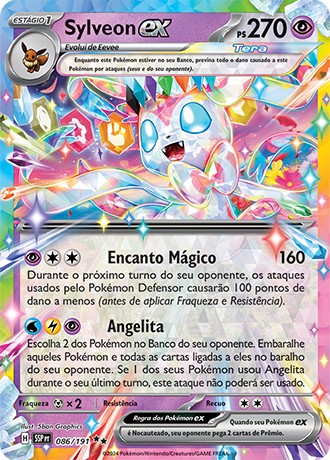 Carta Sylveon ex (86 / 191)