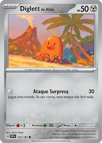 122 / 191 - Alolan Diglett